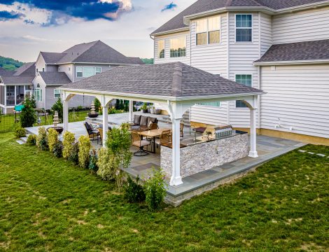 Pavilion Installation Chadds Ford PA